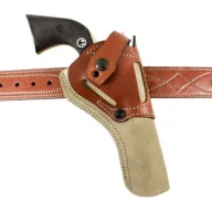 Desantis Wild Hog Holster Lthr - Ambidextrous Ruger Single Six 5.5" Nat