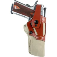 Desantis Wild Hog Holster Lthr - Ambidextrousdextrous 1911's 5" Natural