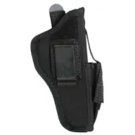 Gunmate Hip Holster Ambidextrous #12 - Large Autos 4"-5" Black