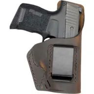 Versacarry Element Holster Iwb - Rh Leather Sig P365 Brown