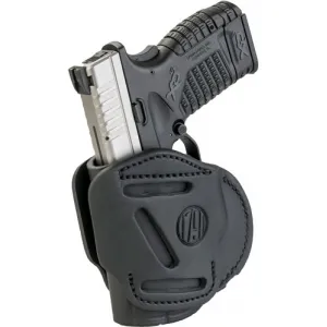 1791 Holster 3-way Owb Multi- - Fit Ambidextrous Sz4 Sig 239/sim Black