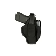 Blackhawk Ambidextrousdextrous Holster - W/mag Pouch #01 Nylon Black