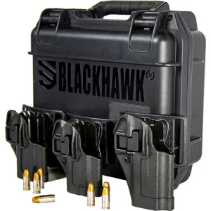 Blackhawk Serpa Cqc Rh S&w 9ez - M&p380 Glock G48 Black