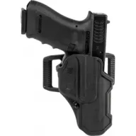 Blackhawk T-l2c Compact Holstr - Rh S&w M&p Shield 9/40 Black