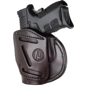 1791 Holster 4-way Owb Multi- - Fit Rh Sz4 Sig 239/sim Sig Brn