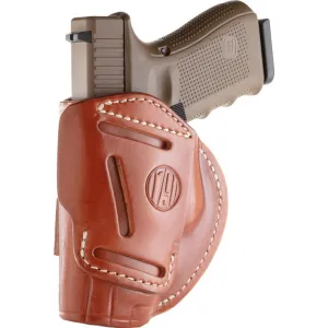1791 Holster 4-way Owb Multi- - Fit Rh Sz5 Glock 17/sim Brown
