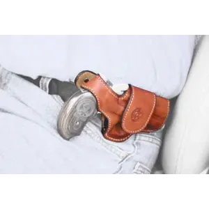 Bond Arms Driving Holster Rh - Thumbsnap Leather Tan