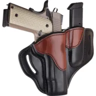 1791 Bh1 Belt Holtr W/ Mag Hld - Mult-fit Rh 1911 Fr 4-5" Br/bl