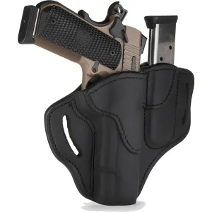 1791 Bh1 Belt Holtr W/ Mag Hld - Mult-fit Rh 1911 Frm 4-5" Blk