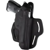 1791 Bhx Thumb Break Belt Hol - Mul-fit Rh 1911 5" W/ Rails Bl