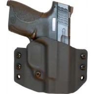Comp-tac Warrior Holster Owb - Rh S&w 380 Shld Ez Black