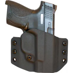 Comp-tac Warrior Holster Owb - Rh S&w 380 Shld Ez Black