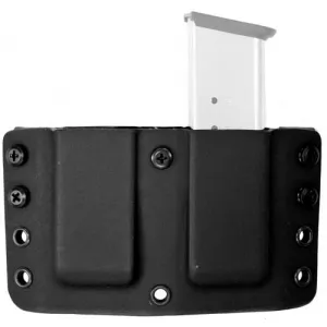 Comp-tac TWinchester Warrior Mag Pch - Belt Clip Amb #1 1911 9/40/45<