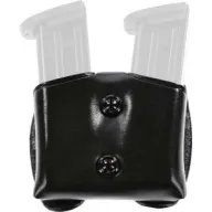 Galco Cdm Cop Double Mag Case - .45/10mm Single Stack Mags Blk