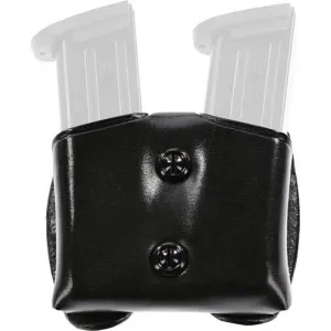 Galco Cdm Cop Double Mag Case - .45/10mm Single Stack Mags Blk