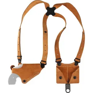 Galco Classic Lite Shlder Sytm - Rh Leather 1911 5" Natural