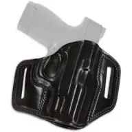 Galco Combat Master Belt Hlstr - Rh Leather Glock 262733 Blk