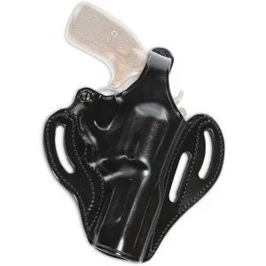 Galco Cop 3 Slot Belt Holster - Rh Lther S&w J Fr 640 21/8" Bl