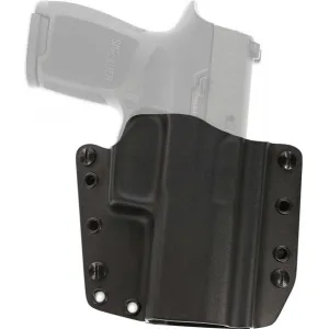 Galco Corvus Belt/iwb Holster - Rh Kydex 1911 4" Black