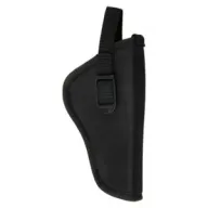 Bulldog Owb Holster W/tb Rh - Pit Bull Nylon Black Lrg Auto