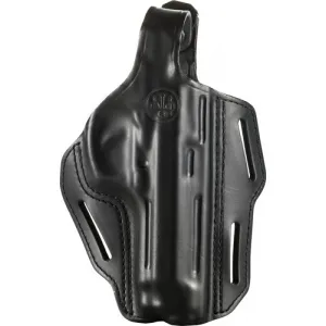 Beretta Holster 92fs/96 - Belt Slide Rh Leather Black