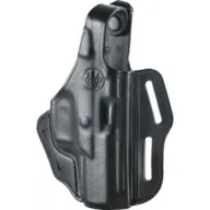 Beretta Holster Apx Belt Slide - Thumb Break Rh Leather Black