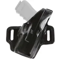 Galco Fletch High Ride Belt - Hlstr Rh Lthr S&w M&p 9/40 Blk