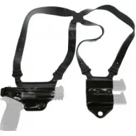Galco Miami Shoulder System - Rh Leather Glock 17/19/22/23 Blk