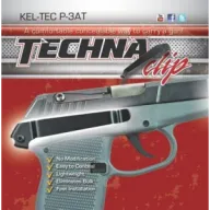 Techna Clip Handgun Retention - Clip Kel-tech P3at Right Side