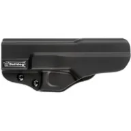 Bulldog Polymer Iwb Holster - Rh S&w M&p Shield 9/40 Blk