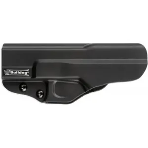 Bulldog Polymer Iwb Holster - Rh S&w M&p Shield 9/40 Blk