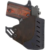 Vc Pocket Holster W/kydex Hook - Lther Rh 1911 3" Style Sz 2 B<