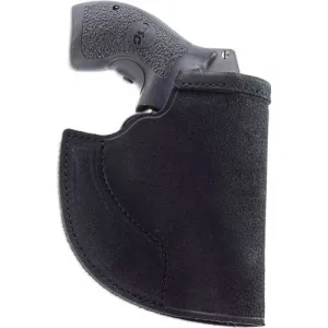 Galco Pocket Protector Holster - Rh Leather S&w J Fr 2 1/8" Blk