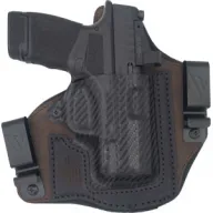 Vc Rebel Holster Owb Kydex - Leather Rh Sig Hellcat Brown