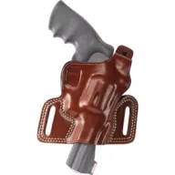 Galco Silhouette High Ride Hlr - Rh Leather S&w L Fr 686 4" Tan