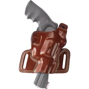 Galco Silhouette High Ride Hlr - Rh Leather S&w L Fr 686 4" Tan