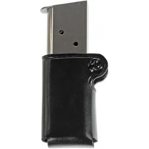 Galco Single Mag Pouch Leather - 380 Single Stack Mag Black