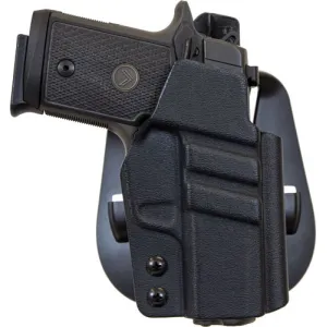 1791 Kydex Owb Paddle Hol Mult - -fit Rh Sig P365 Black