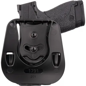 1791 Kydex Owb Paddle Hol Mult - -fit Rh S&w Shld 9/40 Black