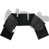 Galco Underwrap Blk Belly Band - 2 Leather Holsters Lrg 42-46
