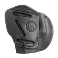 1791 GUNLEATHER 4-Way Leather Size 3 RH Stealth Black Belt Holster (4WH-3-SBL-R)