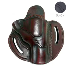 1791 GUNLEATHER RVH2S 3" Barrel Stealth Black RH K Frame Revolver Holster (RVH-2S-SBL-R)