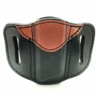 1791 GUNLEATHER MAG 1.1 Single Mag Single Stack Black on Brown Holster (MAG-1.1-BLB-A)