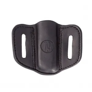 1791 GUNLEATHER MAG 1.2 Single Mag Double Stack Stealth Black Holster (MAG-1.2-SBL-A)