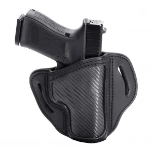 1791 GUNLEATHER CF-BH2.1 Carbon Fiber RH 1 Size Project Stealth Black Holster (CF-BH2.1-SBL-R)