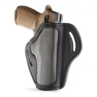 1791 GUNLEATHER CF-BH2.4 Carbon Fiber RH 1 Size Project Stealth Black Holster (CF-BH2.4-SBL-R)
