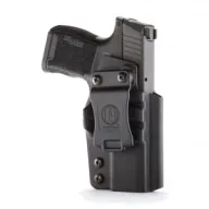 1791 GUNLEATHER Tactical IWB Kydex Sig P365 RH Black Holster (TAC-IWB-P365-BLK-R)