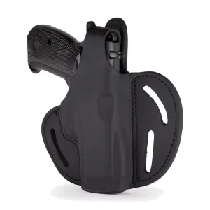 1791 GUNLEATHER BHX-5S Thumb Break Compact RH Size 5 Stealth Black Holster (BHX-5S-SBL-R)
