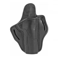 1791 GUNLEATHER BH1 Black Right Hand Multi-Fit OWB Belt Holster For Kimber 1911 5in (BH1-BLK-R)