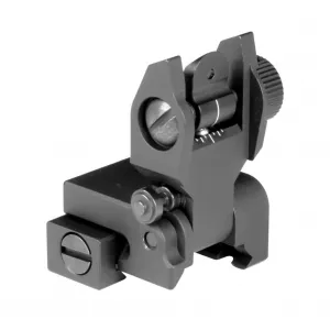 AIMSPORT AR Low Profile Rear Flip Up Sight (MT201)